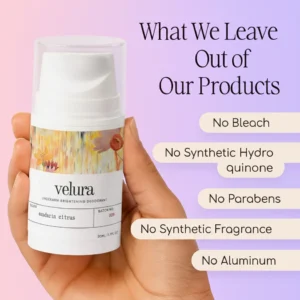 Velura Underarm Brightening Deodorant Cream