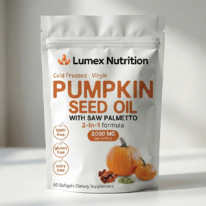 Lumex Nutrition Premium Pumpkin Seed Oil Capsules