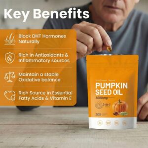 Saw Palmetto Gold Pressed Natural Pumpkin Seed Oil