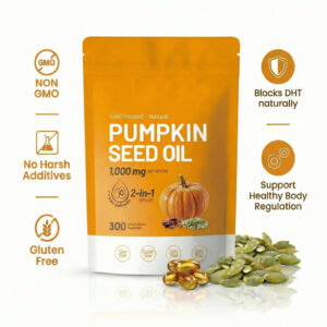 Saw Palmetto Gold Pressed Natural Pumpkin Seed Oil