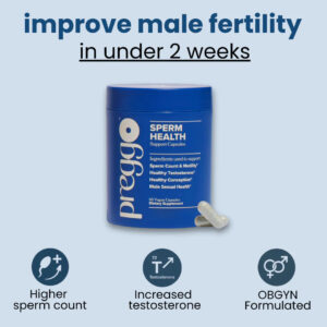 PREGGO Sperm Health Men's Support Capsules