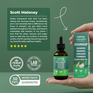 Nutrively Soursop Natural Drops