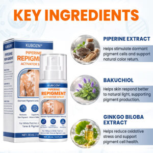 KUBOZN® Piperine Repigment Activator Spray