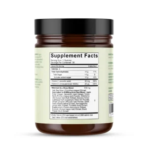 Natural Rems Sea Moss Gummies 6000MG 16-in-1 Dietary Supplement