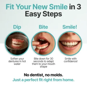 SEAGRIL™ Custom-Fit Full Functional Dentures Make you more confident-Made in the USA
