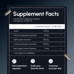 QoCore Sperm Health Fertility Capsules | 300mg