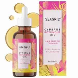 SEAGRIL Natural Hair Removal Oil for Smooth, Radiant Skin – Gentle & Effective