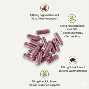 Virida Beetroot Adaptogen Capsules (1,000mg)