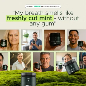 Anti-Bad Breath Herbal Gel Supplement by Whispore™