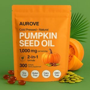 Aurove Pumpkin Seed Oil Softgels