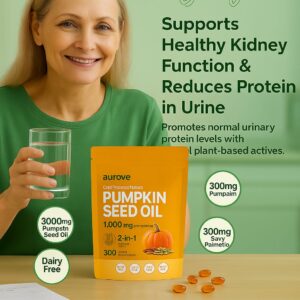 Aurove Pumpkin Seed Oil Softgels