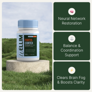 Wellim FORTISCORTEX - maximum potency brain balance & clarity capsules