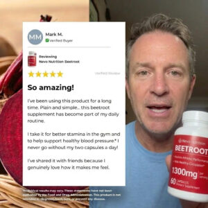 Nevo Nutrition's Premium Beetroot Supplement for Natural Energy & Wellness