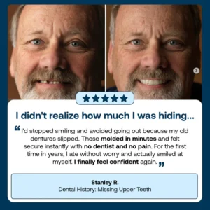 SEAGRIL™ Custom-Fit Full Functional Dentures Make you more confident-Made in the USA