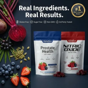 AlphaFlow™ Nitric Oxide & Prostate Bundle