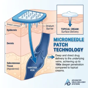 GFOUK® VeinTarget Microneedle Patch