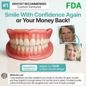 Yagoo® Custom-Fit Full Functional Dentures Make you more confident