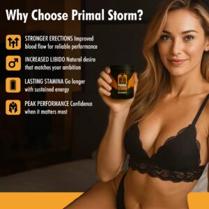 Primal Storm™ - Natural T-Support Capsules