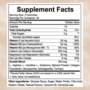 Nourify Heightener Gummies