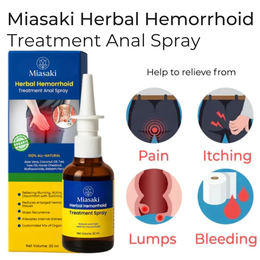 Miasaki Fast Herbal Hemorrhoid Spray