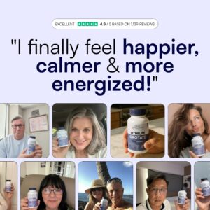 Oratonics Mood, Stress & Anxiety Balance Capsules | 10mg Lithium Orotate