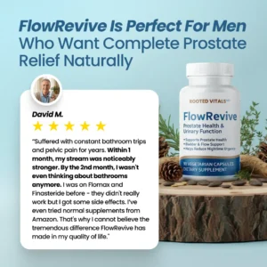 Rooted Vitals FlowRevive Complete Prostate Support