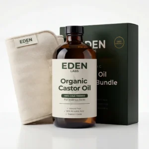 Eden Labs Organic Castor Oil Bundle