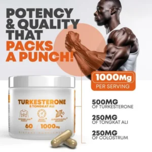 Turkesterone & Tongkat Ali Dietary Supplement