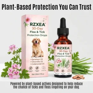 RZXEA™ 30-Day Flea & Tick Protection Drops