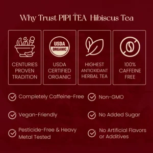 Pipi Tea Hibiscus Tea Bags