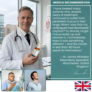 OxyFlow Lung Mucus Cleaner Fast Absorption