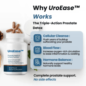 UroEase Prostate Health & Urinary Function Supplement