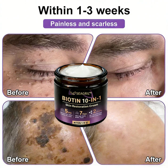SEAGRIL® Biotin 10-in-1 Skin Restoration Cream