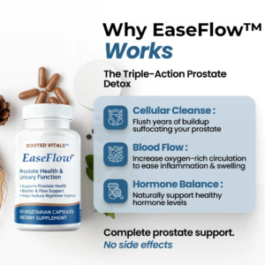 EaseFlow™ Prostate Support | Restore Healthy Prostate Function in Just 7 Days!