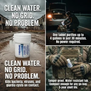 AquaGuard Water Purification Tablets