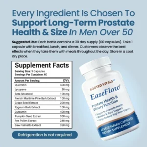 EaseFlow™ Prostate Support | Restore Healthy Prostate Function in Just 7 Days!