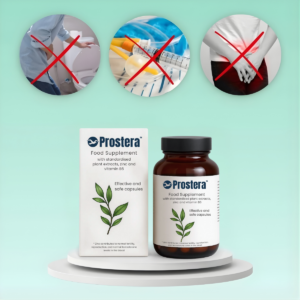 Prostera Food Supplement with Plant Extracts and Zinc
