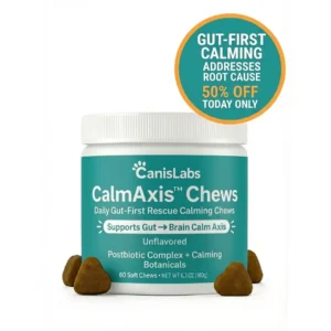 CanisLabs CalmAxis Daily Gut-First Rescue Calming Chews
