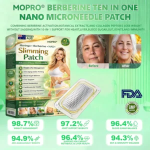 MOPRO Slimming Patch Moringa Berberine NAD+ Microneedle
