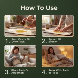 Eden Labs Organic Castor Oil Bundle