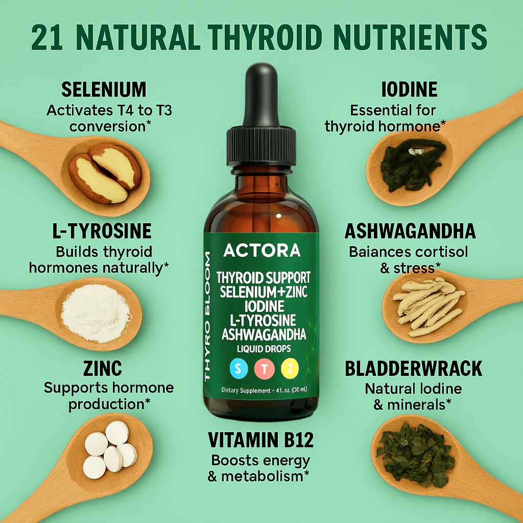 Actora Thyroid Support Drops