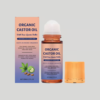 Organic Castor Oil with Rose Quartz Roller