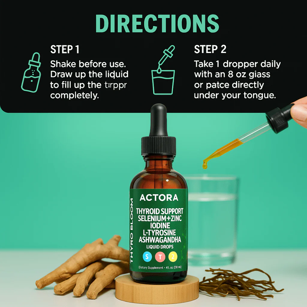 Actora Thyroid Support Drops