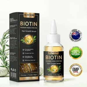 BQYOOM Biotin Rosemary Hair Growth Serum