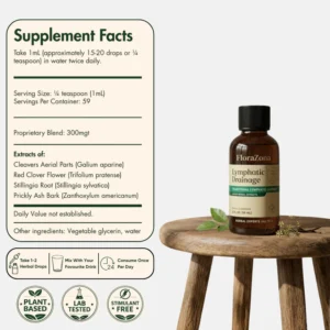 FloraZona Lymphatic Drainage Traditional Support Extracts