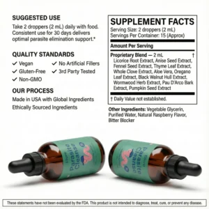 Ellora Black Walnut Wormwood Clove Parasite Cleanse