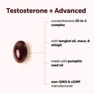 Micro Ingredients Testosterone+ Advanced 15-in-1