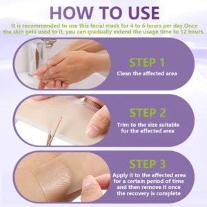 GFOUK® Soluble Microneedle Botanical Skin Tag Removal Patch