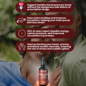 VelestOff Nutrition Blood Pressure Cleanse Liquid Drops