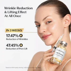 Celestvéra Silk Peptide Lifting Serum Gold Threads